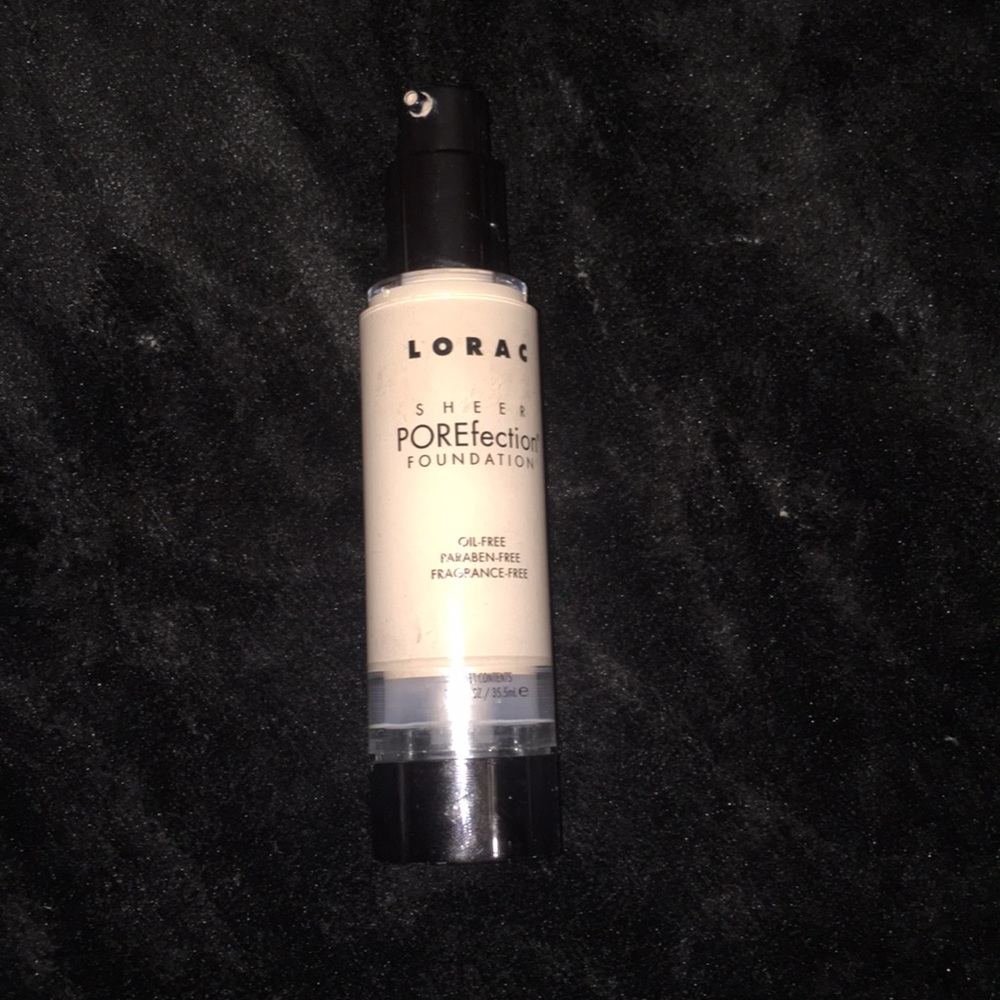 Lorac sheer foundation